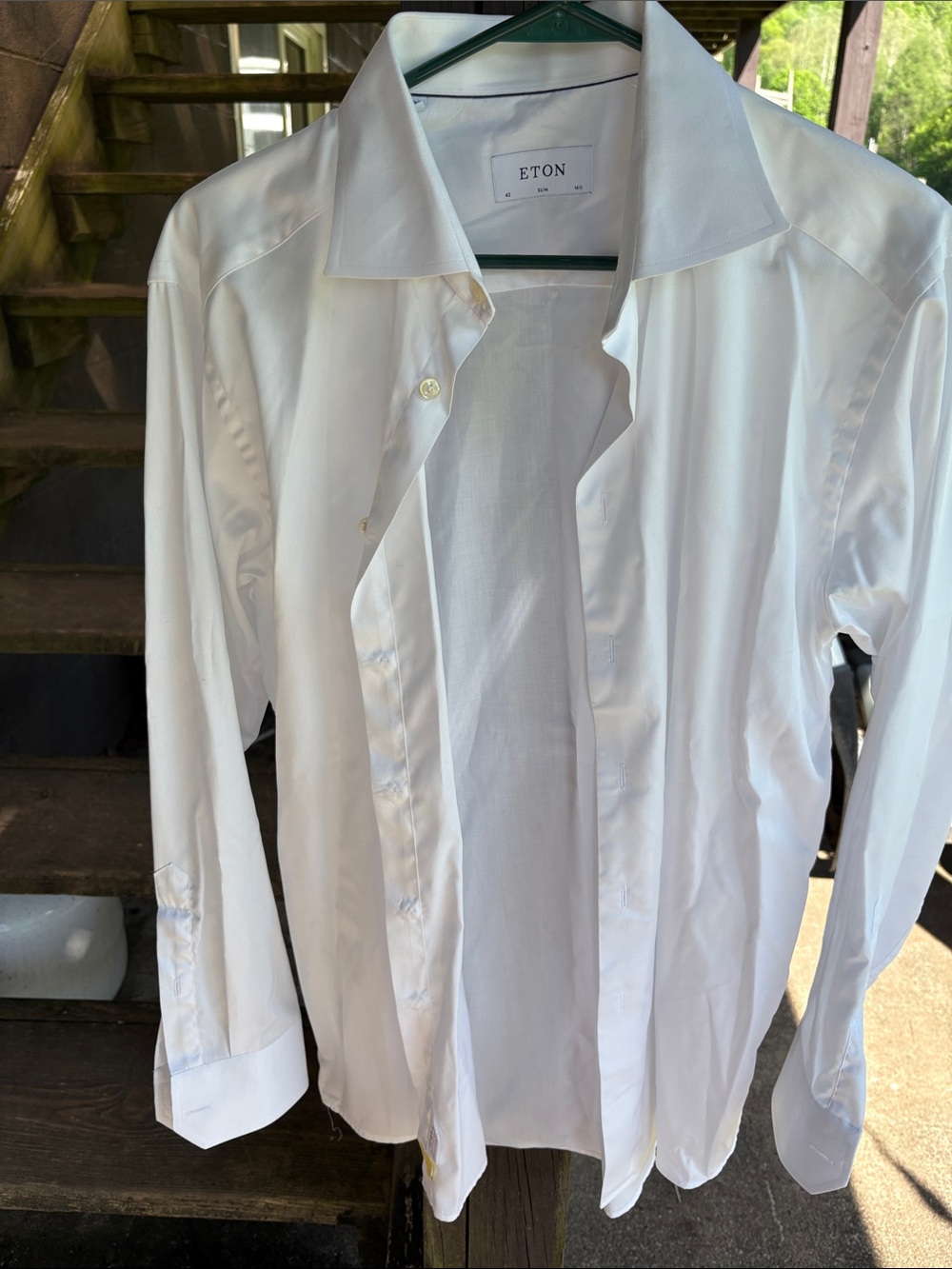 Eton White Men's Dress Shirt